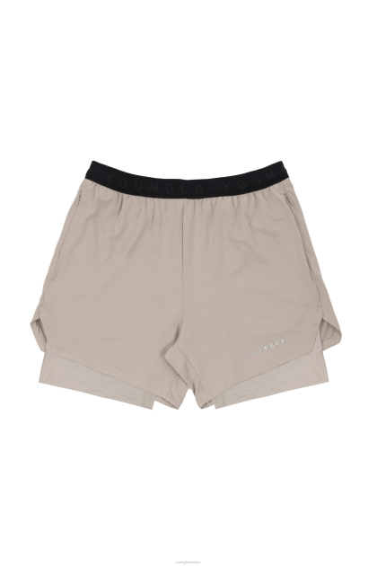 YoungLA 129 pantalones cortos de compresión trilogía D82X536 ropa broncearse hombres