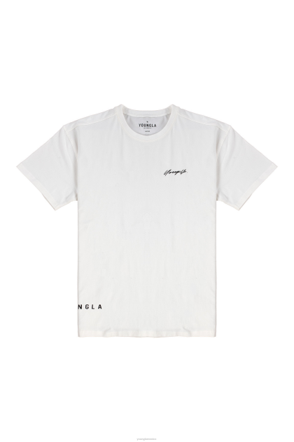 YoungLA 414 camisetas exclusivas D82X291 ropa blanco hombres