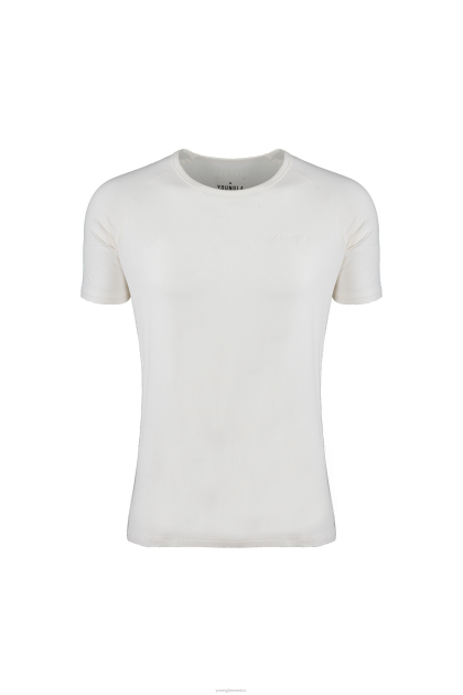 YoungLA 422 T delt equipada D82X385 ropa blanco hombres