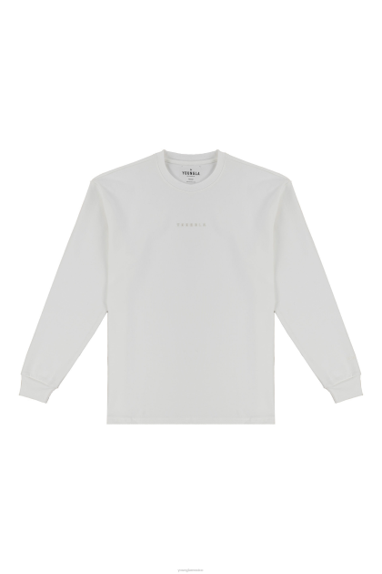 YoungLA 450 nube de espuma de manga larga D82X417 ropa blanco hombres