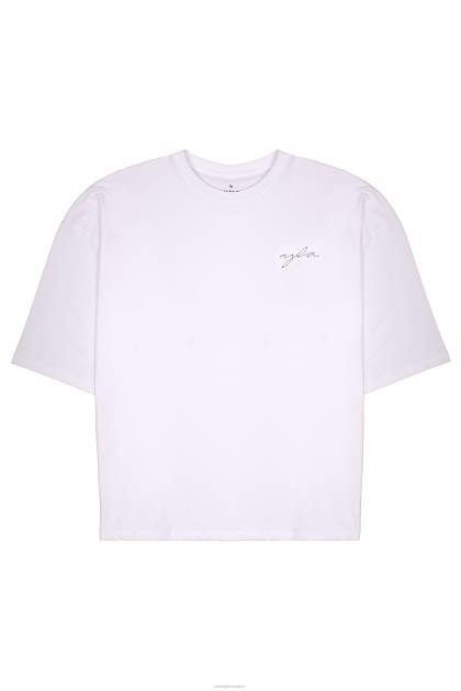 YoungLA 464 camisetas de gran tamaño Skyline D82X279 ropa lavado azul cielo hombres