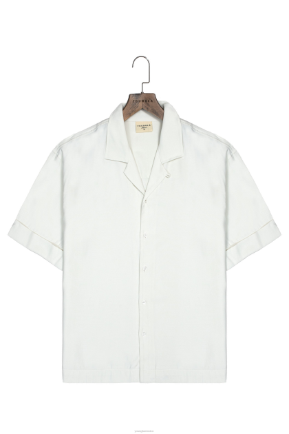 YoungLA 468 camisas de clase D82X157 ropa blanquecino hombres
