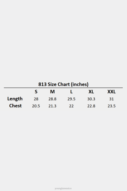 YoungLA 813 delt mangas largas D82X368 ropa cuero gris hombres