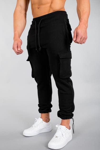 YoungLA 206 joggers de combate rambo D82X914 ropa lavado marrón hombres