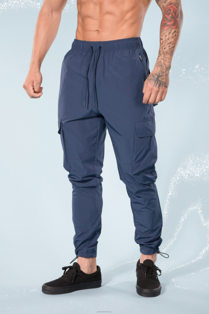 YoungLA 218 joggers de carga de viaje D82X866 ropa Armada hombres