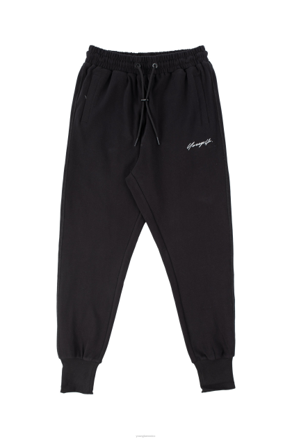 YoungLA 228 corredores de nube D82X868 ropa negro hombres