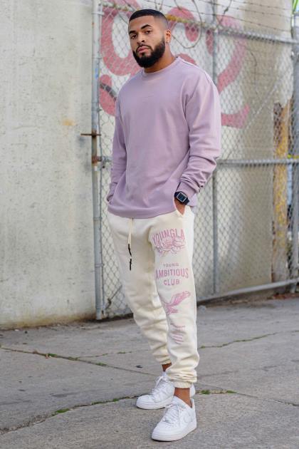 YoungLA 233 los corredores inmortales D82X843 ropa negro hombres