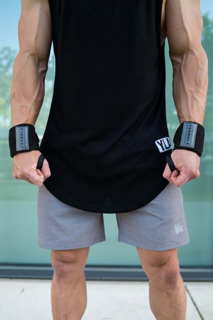 YoungLA 913 muñequeras D82X977 accesorio negro hombres