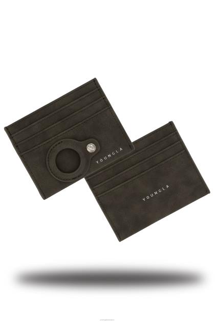YoungLA titular de la tarjeta ejecutiva 725 D82X983 accesorio negro hombres