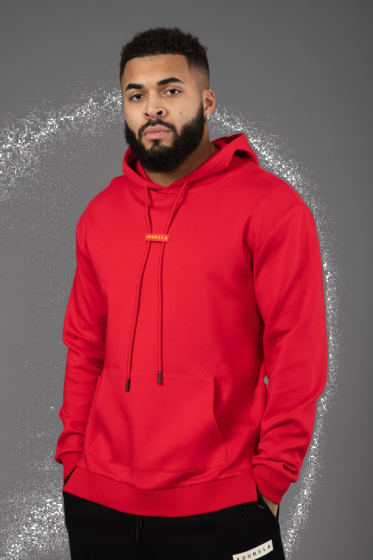 YoungLA 542 sudaderas con capucha pro-tech D82X787 ropa rojo hombres