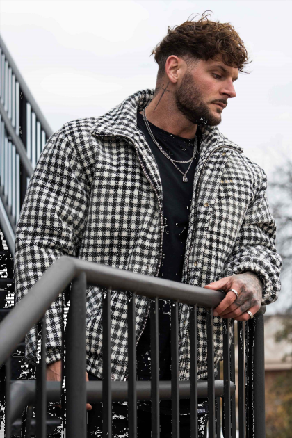 YoungLA 563 chaquetas kingpin D82X826 ropa blanquecino hombres