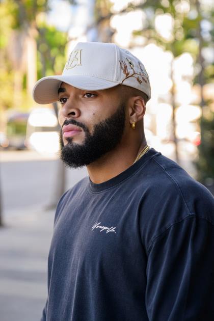 YoungLA 918 sombreros de la rama D82X963 ropa blanquecino hombres