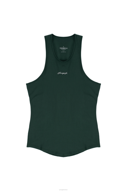 YoungLA 309 tanques exclusivos D82X24 ropa bosque verde hombres