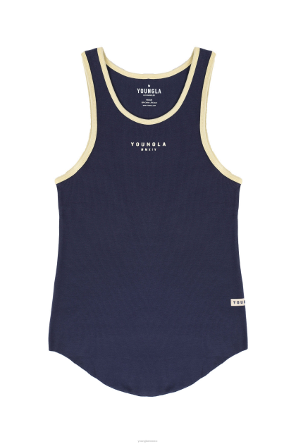 YoungLA 313 tanques de costillas de cohetes D82X52 ropa Armada hombres