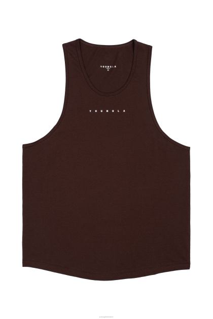 YoungLA 320 - tanques de impulso D82X18 ropa marrón hombres