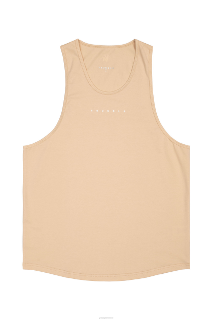 YoungLA 320 - tanques de impulso D82X19 ropa arena dorada hombres