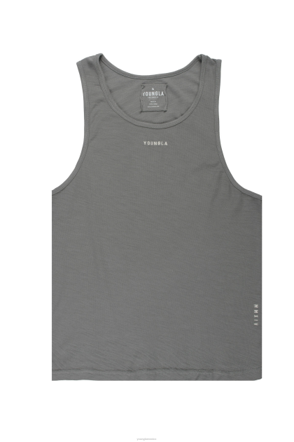 YoungLA 325 tanques marinos flameados D82X94 ropa lavado de pizarra hombres