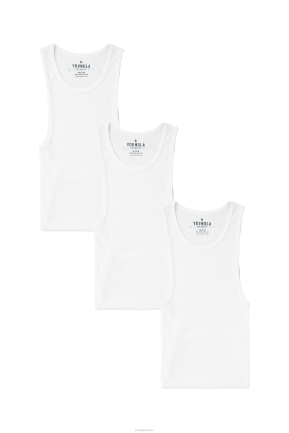 YoungLA 340 amantes de la esposa - paquete de 3 D82X1 ropa todo el paquete blanco hombres