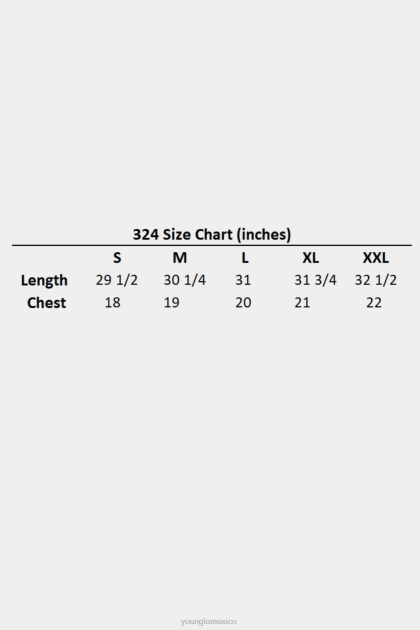 YoungLA Tanque larguero 324 classics D82X109 ropa blanquecino hombres