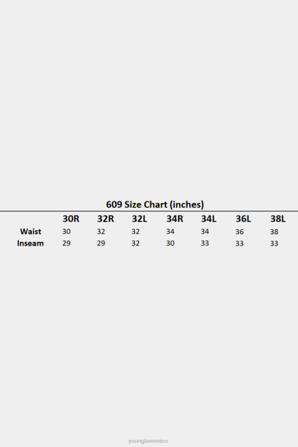 YoungLA 609 - jeans holgados D82X757 ropa blanquecino hombres