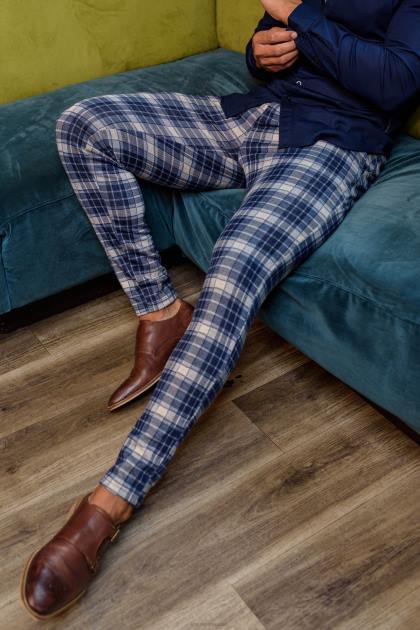 YoungLA 614 pantalones de vestir elegantes D82X741 ropa caqui hombres