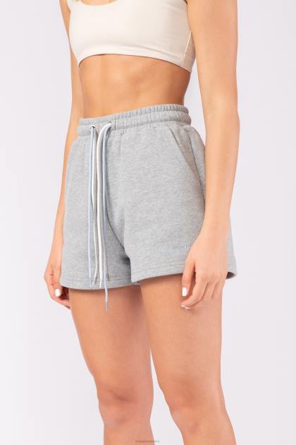 YoungLA pantalones cortos de triple cuerda w107 D82X1085 ropa color topo claro mujer