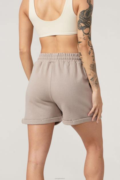 YoungLA w102 pantalones cortos supremos D82X1092 ropa champiñón mujer