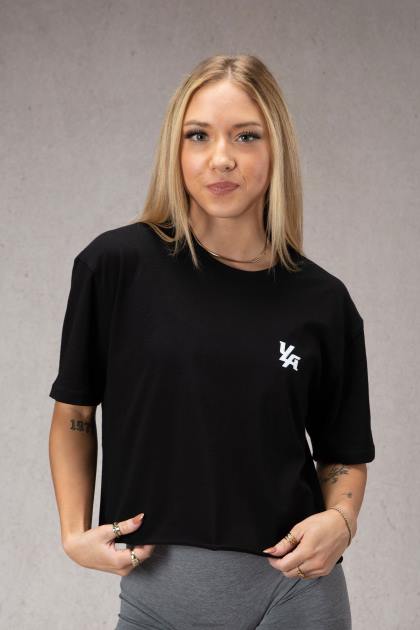 YoungLA camiseta extragrande trippy w421 D82X1079 ropa blanco brezo mujer