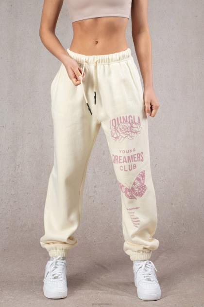 YoungLA joggers soñadores w211 D82X1167 ropa pizarra mujer