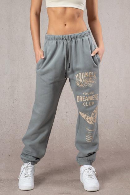 YoungLA joggers soñadores w211 D82X1168 ropa negro mujer