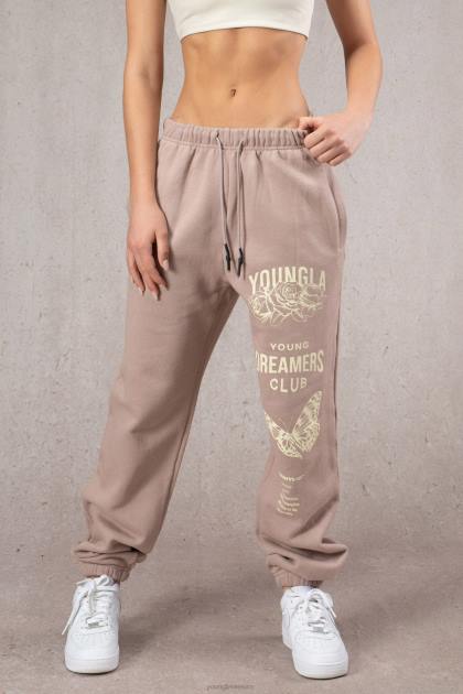 YoungLA joggers soñadores w211 D82X1168 ropa negro mujer