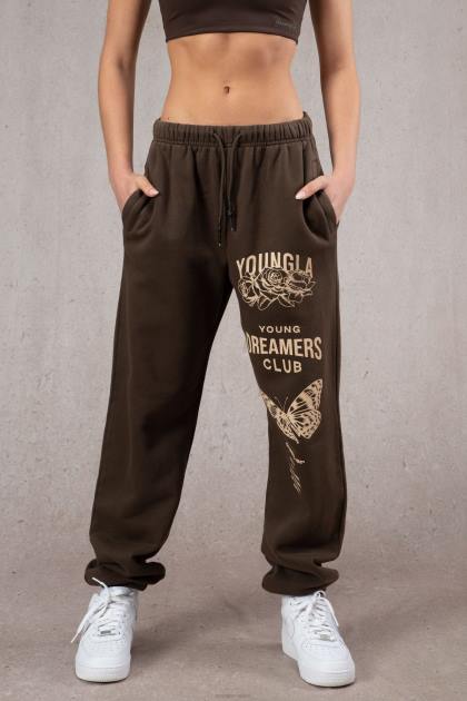 YoungLA joggers soñadores w211 D82X1168 ropa negro mujer