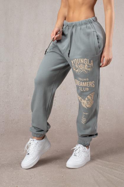 YoungLA joggers soñadores w211 D82X1168 ropa negro mujer