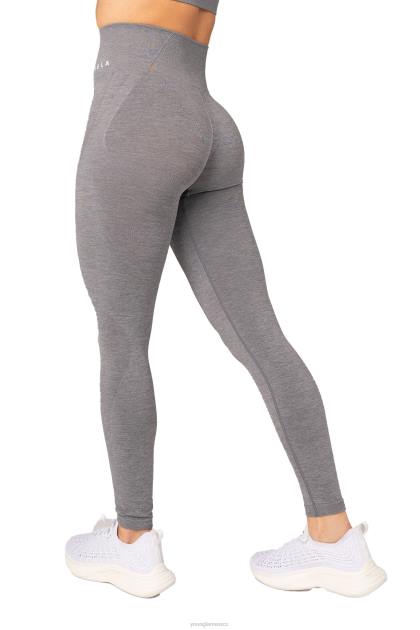 YoungLA w208 leggings sin costuras D82X1148 ropa negro mujer