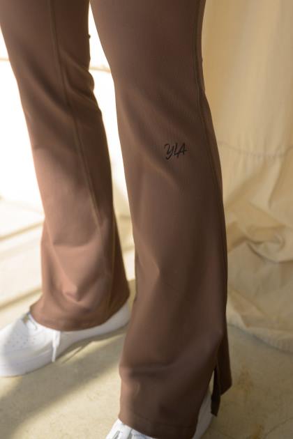 YoungLA w213 - leggings acampanados de asana D82X1158 ropa chocolate con leche mujer