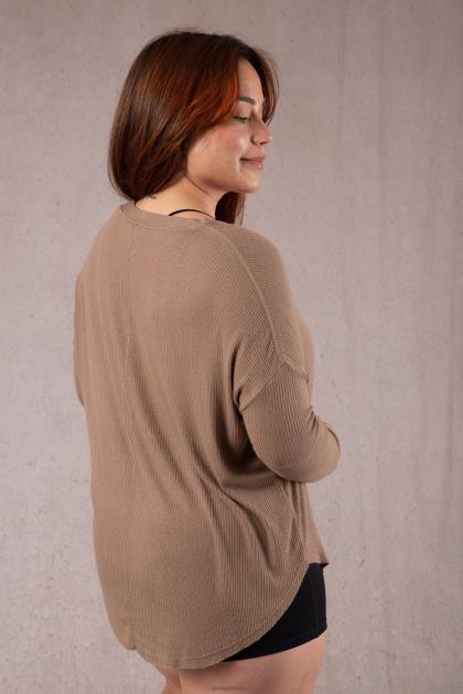 YoungLA cárdigan café w415 D82X1193 ropa asado rubio mujer