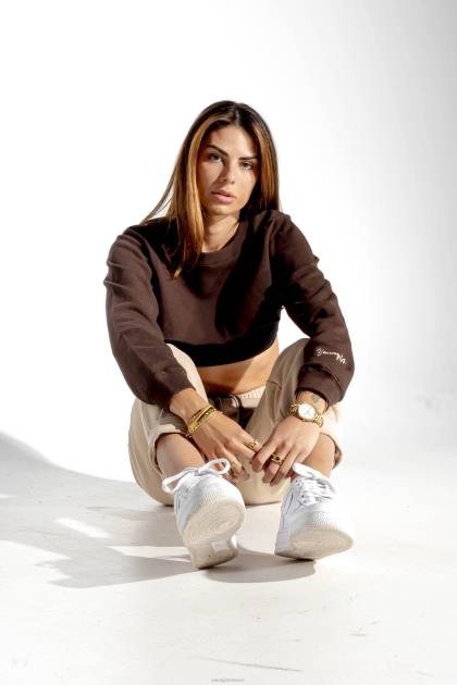 YoungLA suéter súper corto w501 D82X1199 ropa hueso mujer