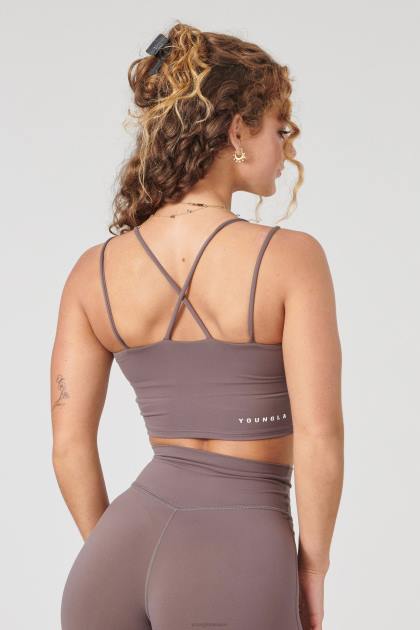 YoungLA sujetador deportivo progreso w310 D82X1016 ropa no me olvides azul mujer